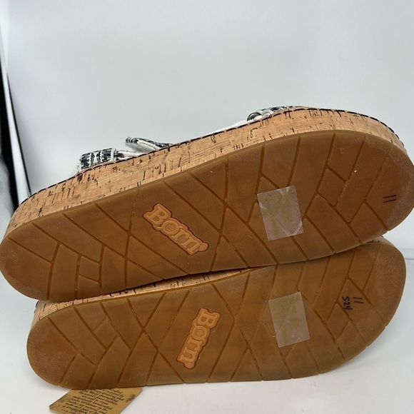 🆕Born Sirena Sporty Cork Wedge Sandals Size 11 NWT NO Box Retails $125 - Picture 6 of 8